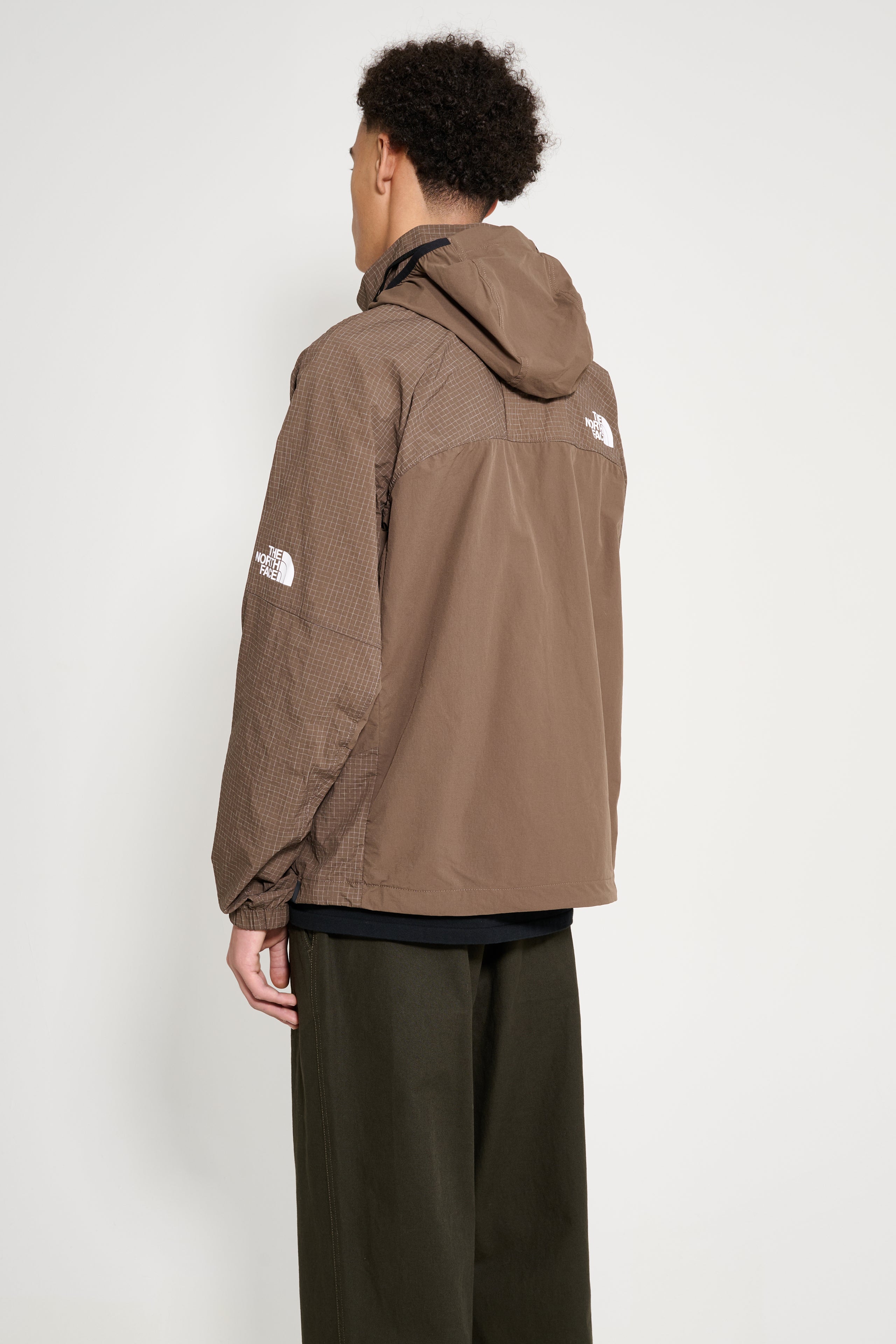 The North Face M Hke Utility Wind Jacket Smokey Brown
