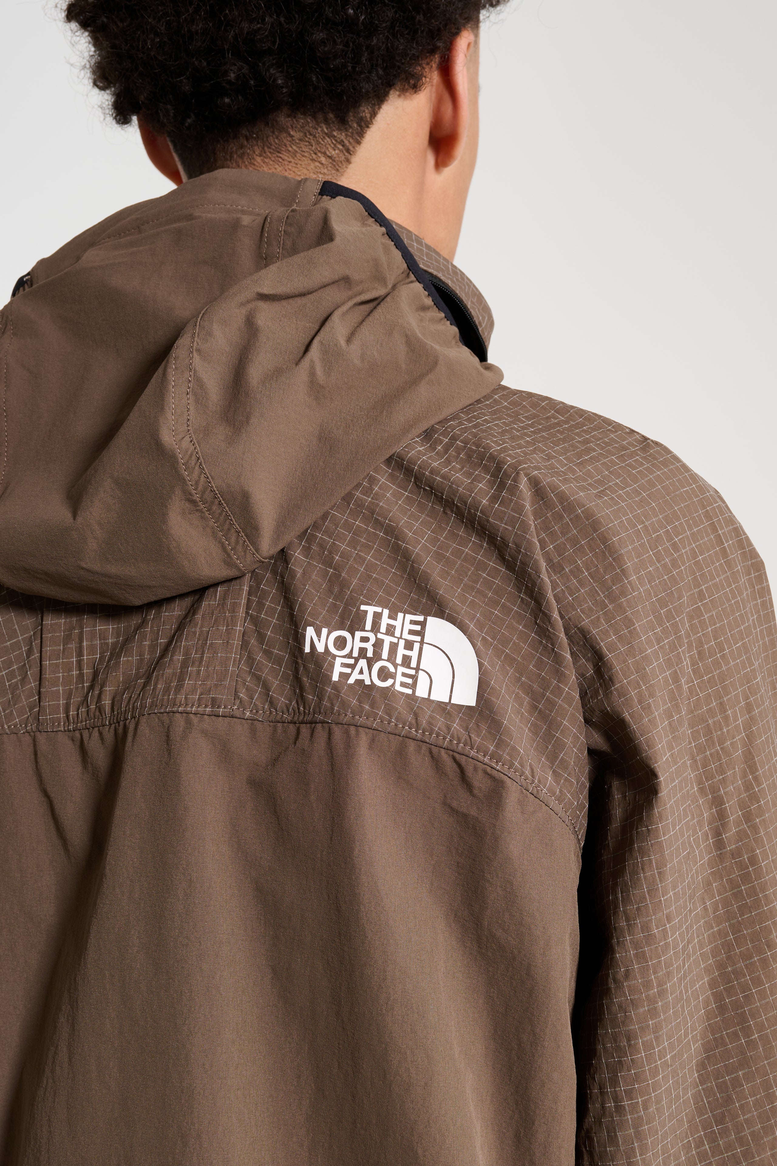 The North Face M Hke Utility Wind Jacket Smokey Brown