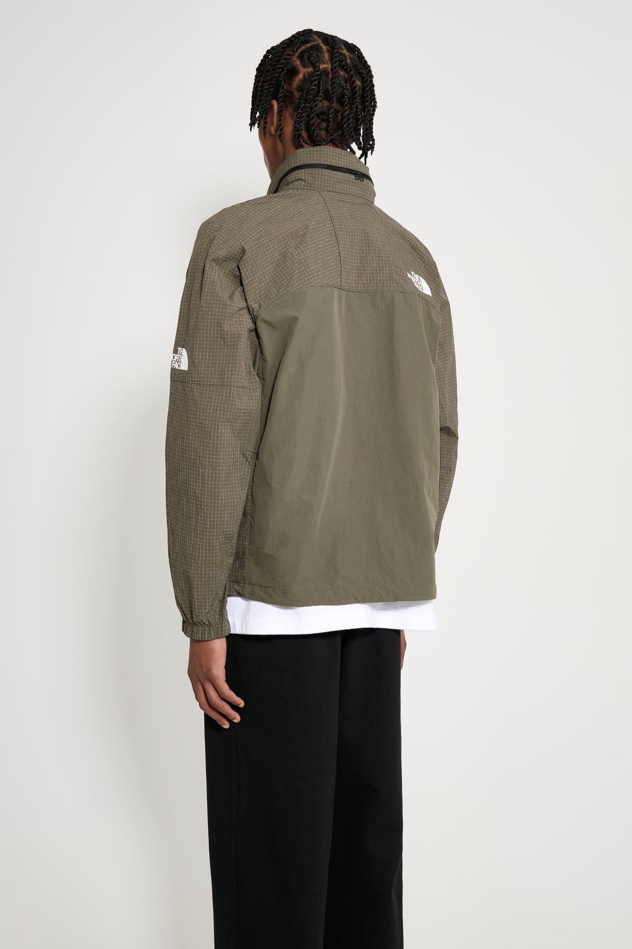 The North Face M HKE Utility Wind Jacket New Taupe Green