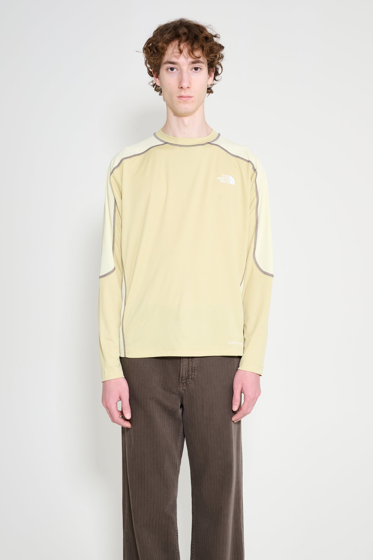 The North Face U NSE LightRange™ LS Tee Pear / Lemon Mist