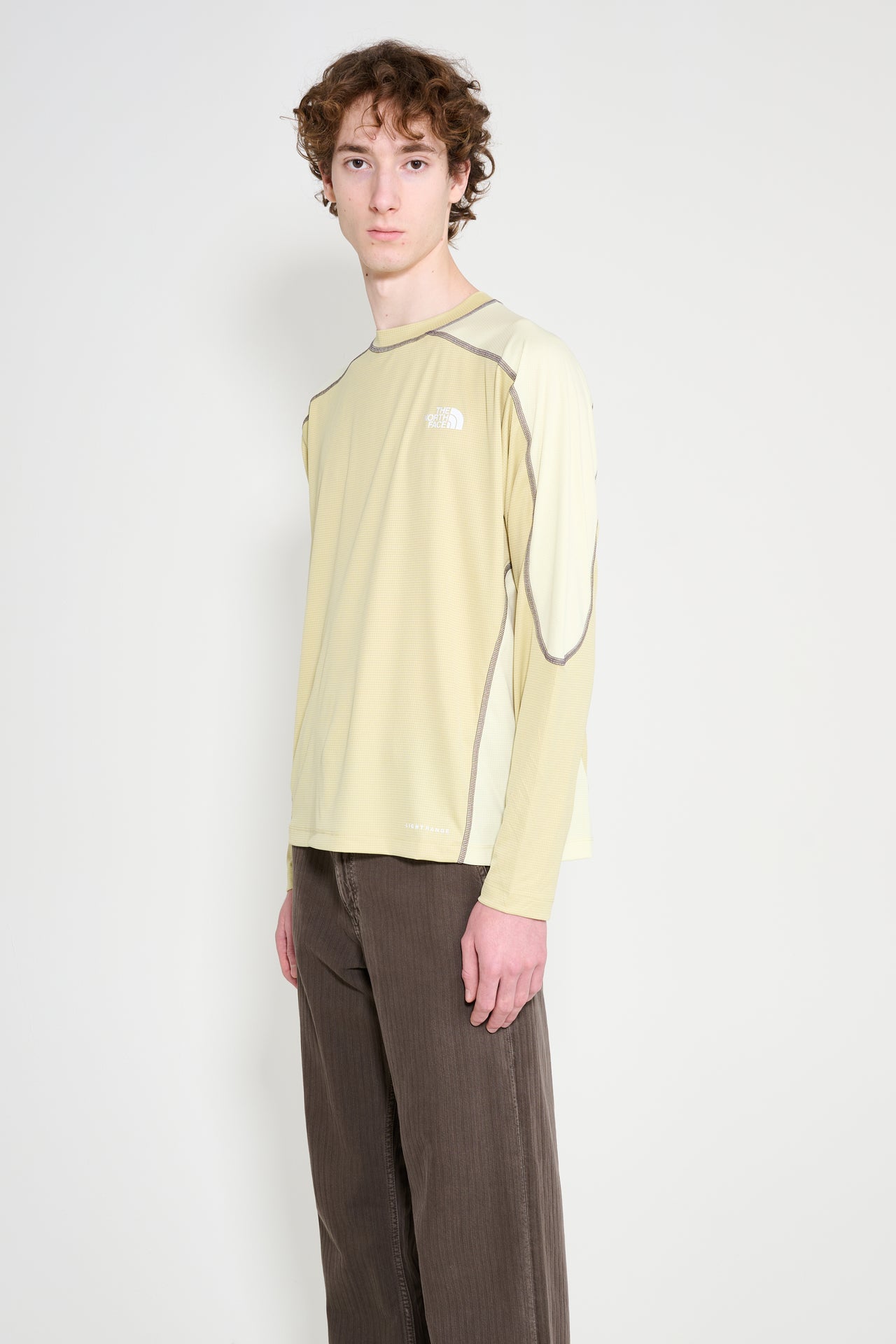 The North Face U NSE LightRange™ LS Tee Pear / Lemon Mist