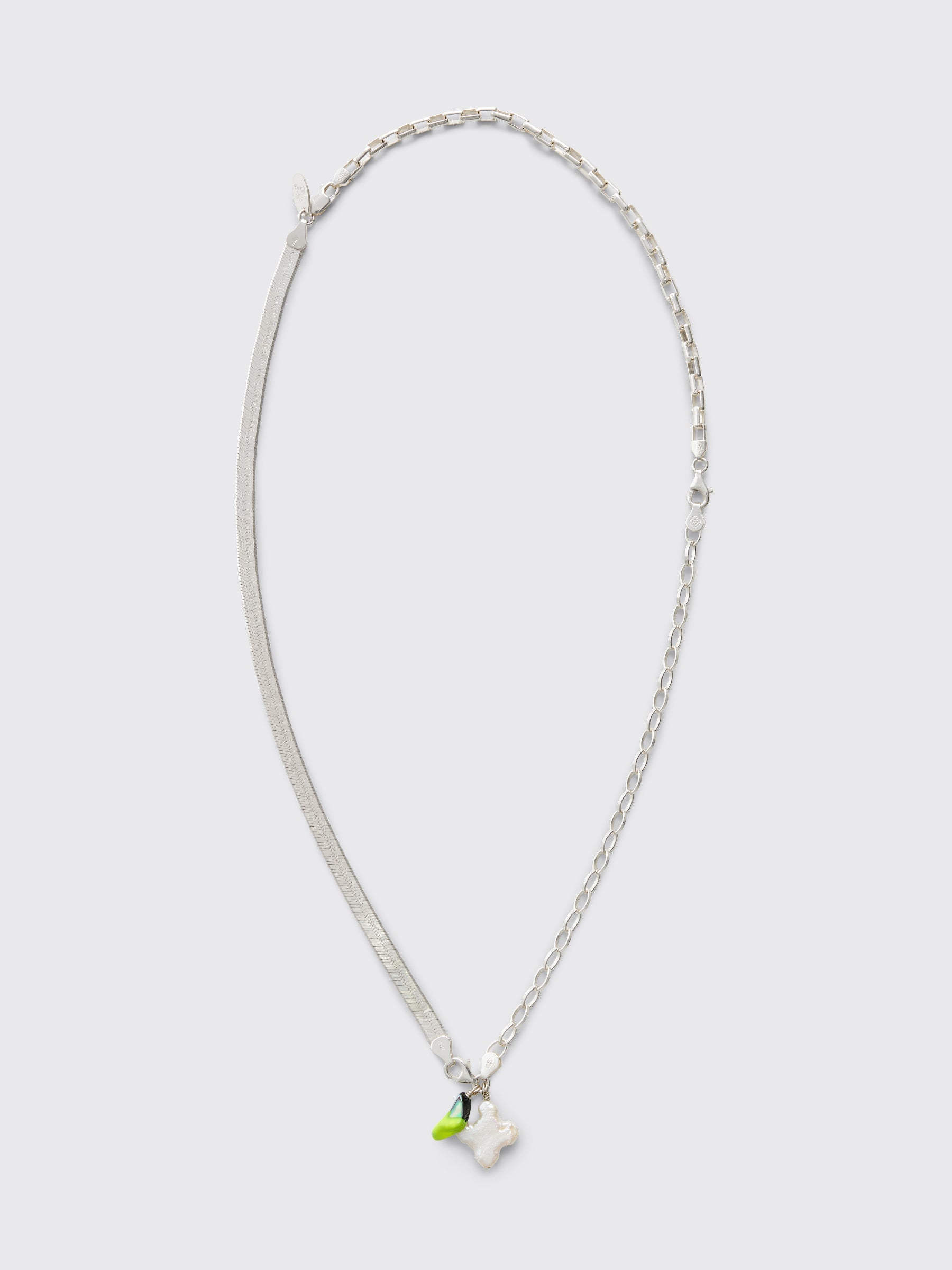 TRES BIEN ATELJÉ x Santangelo High On Hope Alta Necklace Silver