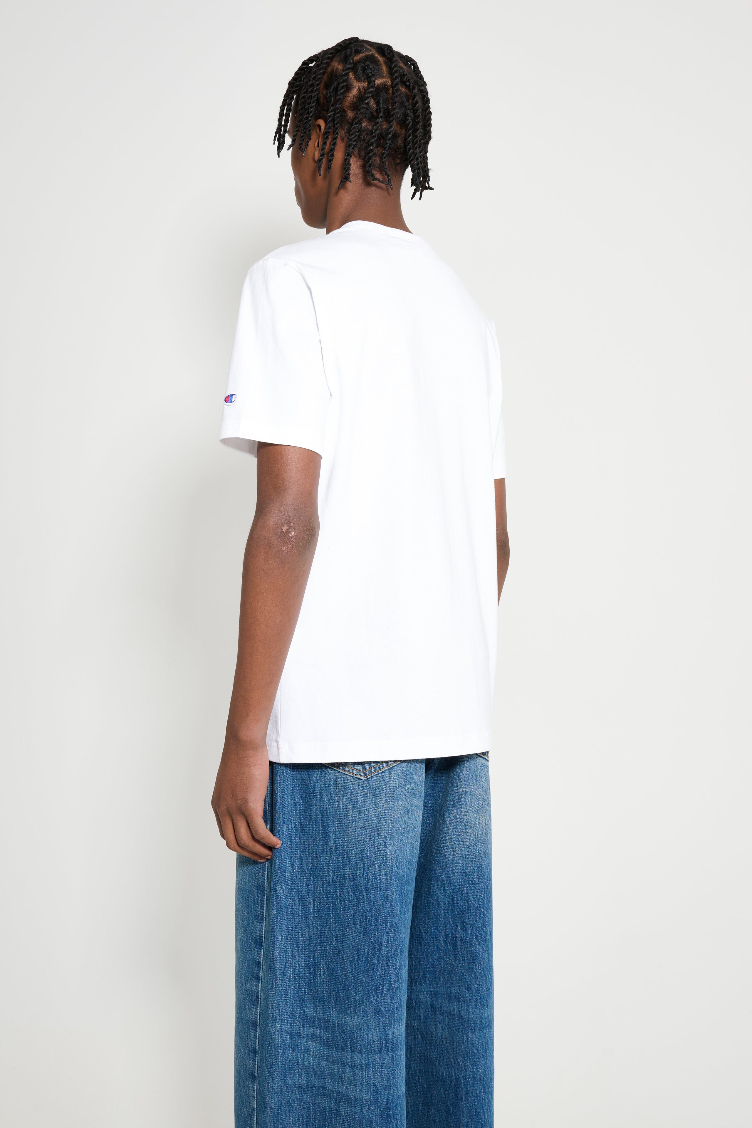 TRÈS BIEN x Champion Olympic Tee White