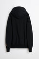 TRÈS BIEN x Champion Reverse Weave Flaming Windsor Logo Hood Black