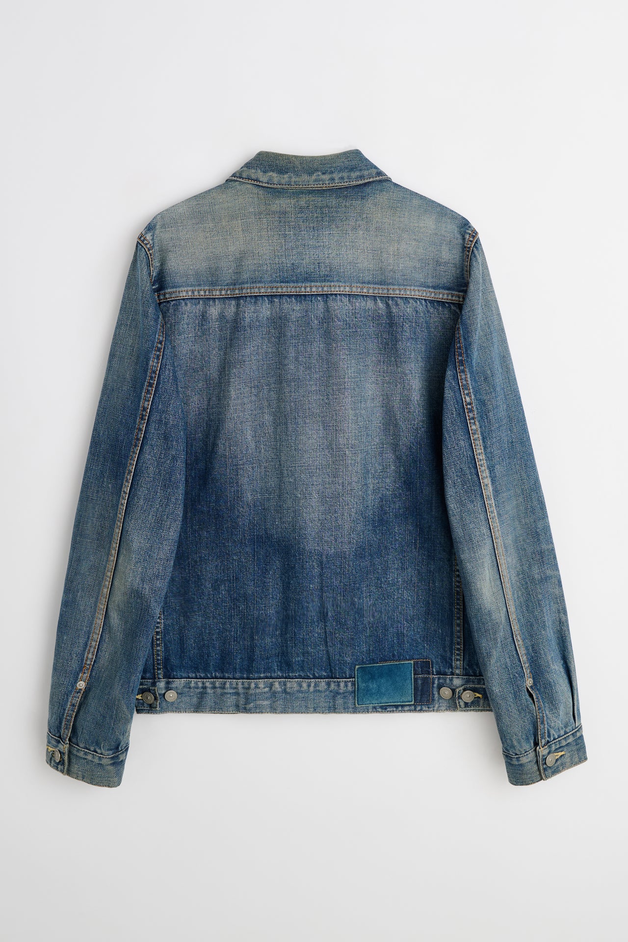 TRÈS BIEN Archive Visvim Social Sculpture Selvedge Denim Jacket Blue