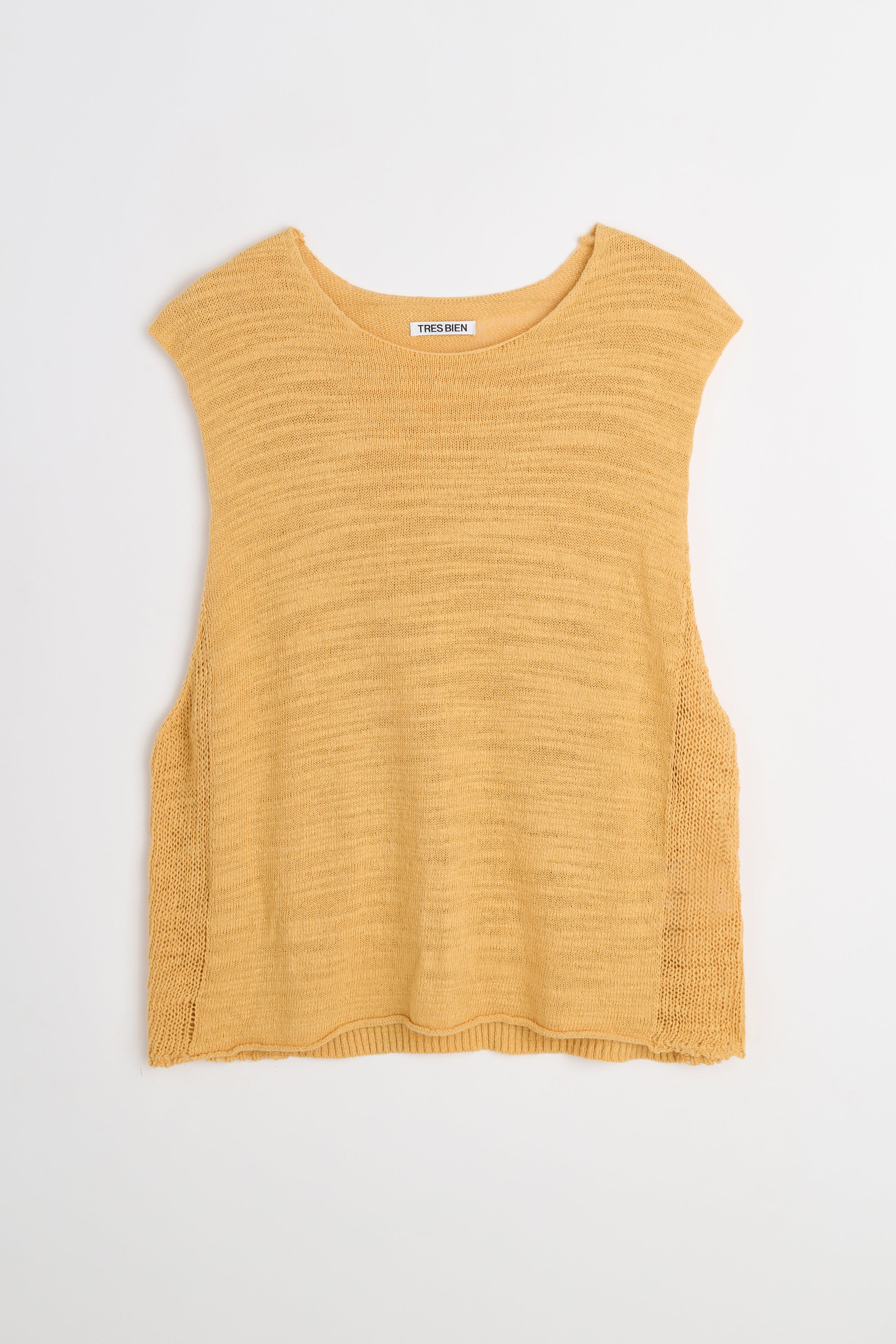 TRÈS BIEN Archive Très Bien ATELJÉ Knitted Vest Beige