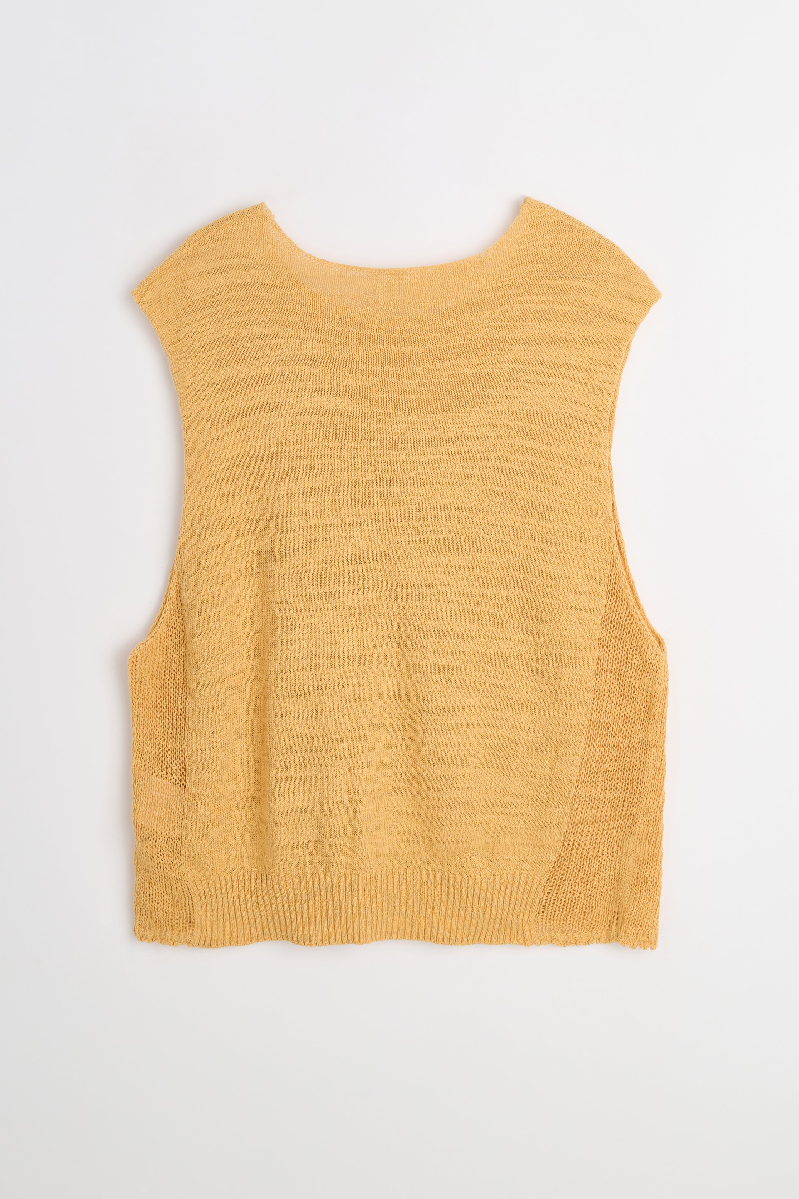 TRÈS BIEN Archive Très Bien ATELJÉ Knitted Vest Beige