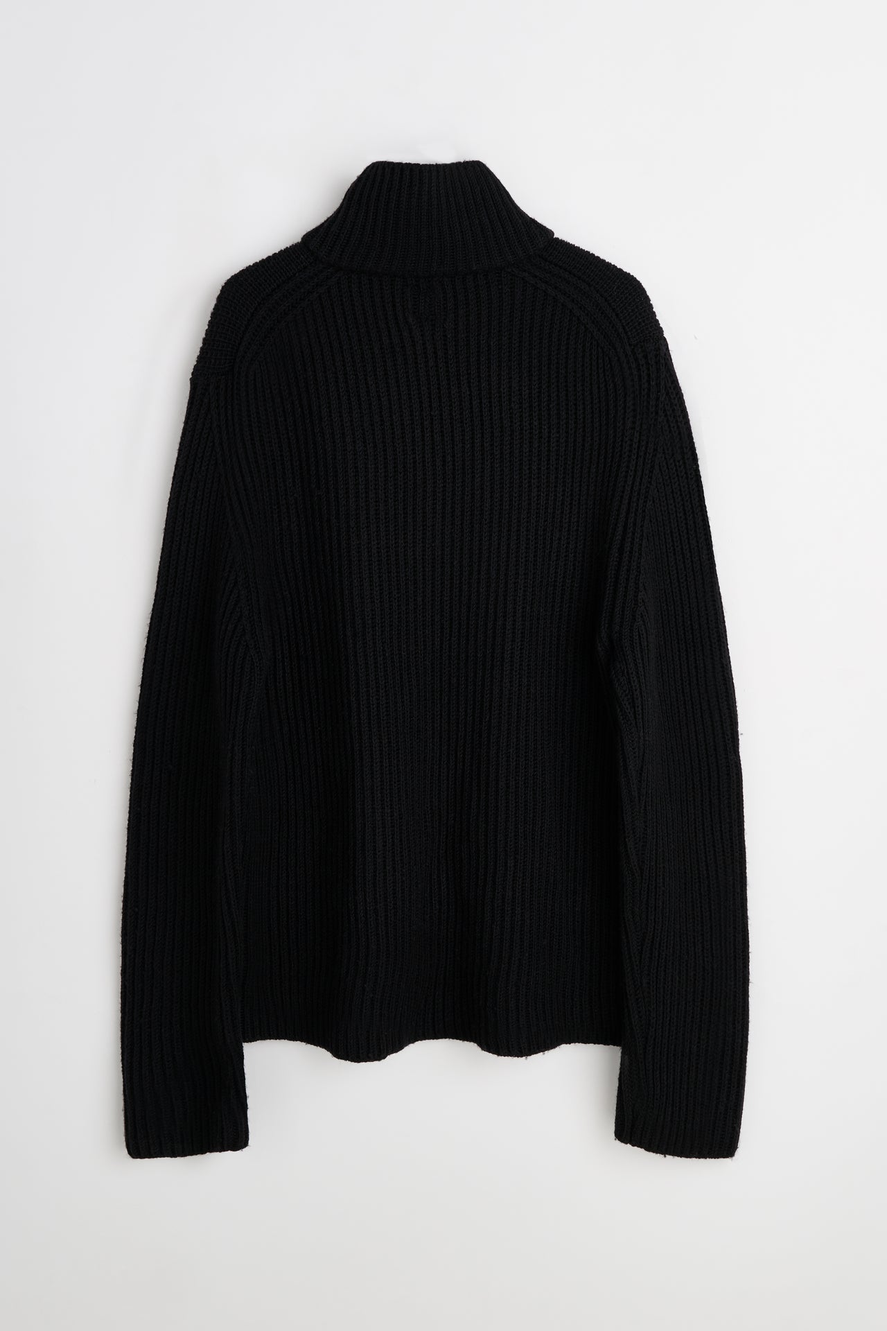 TRÈS BIEN Archive C.P. Company Knitted Half-Zip Sweater Black