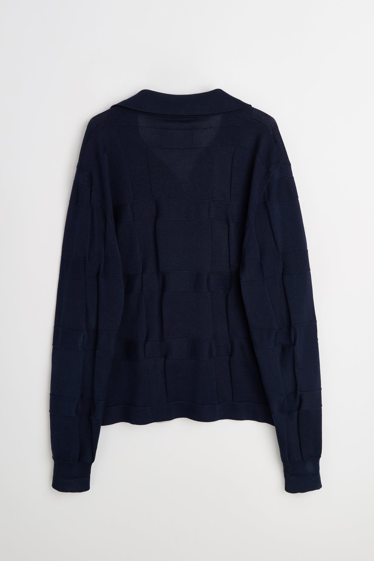 TRÈS BIEN Archive Maison Margiela Panel Knit Sweater Navy