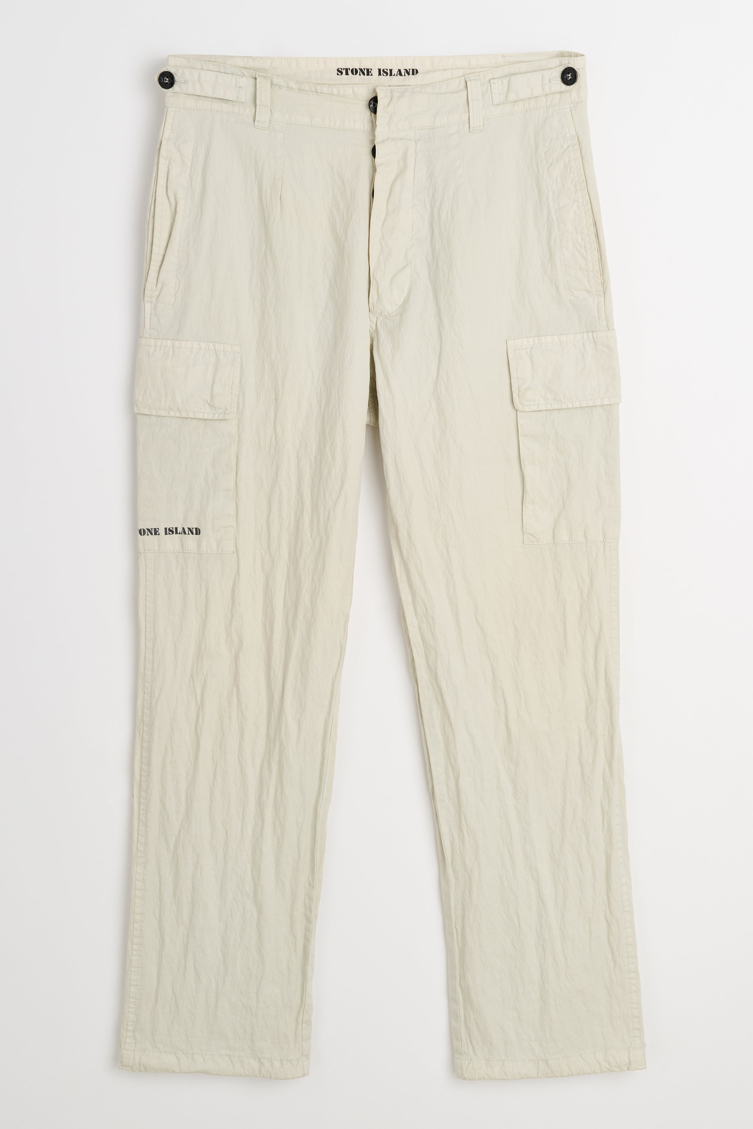 TRÈS BIEN Archive Stone Island Pants White