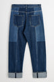 TRÈS BIEN Archive Jil Sander+ Patchwork Denim Trouser Blue