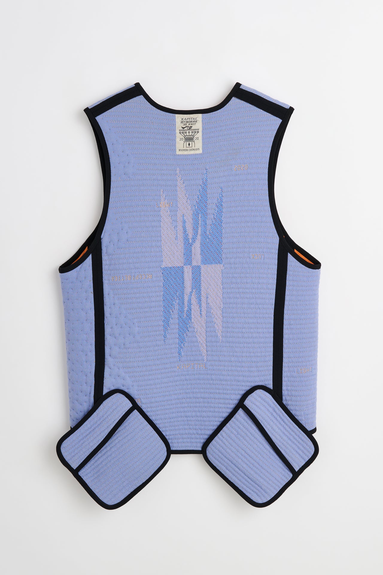 TRÈS BIEN Archive Kapital 3D Knit Vest Blue
