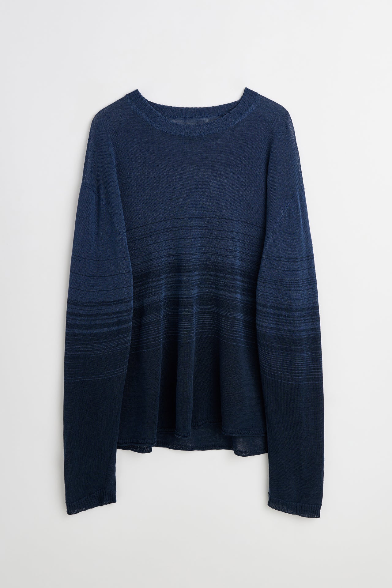 TRÈS BIEN Archive Très Bien Knitted Gradient Sweater Blue