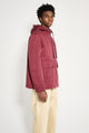 TRES BIEN ATELJÉ Cropped Parka Burgundy