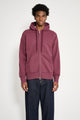 TRÈS BIEN everywear Semi Raglan Zip Hoodie GD Wine