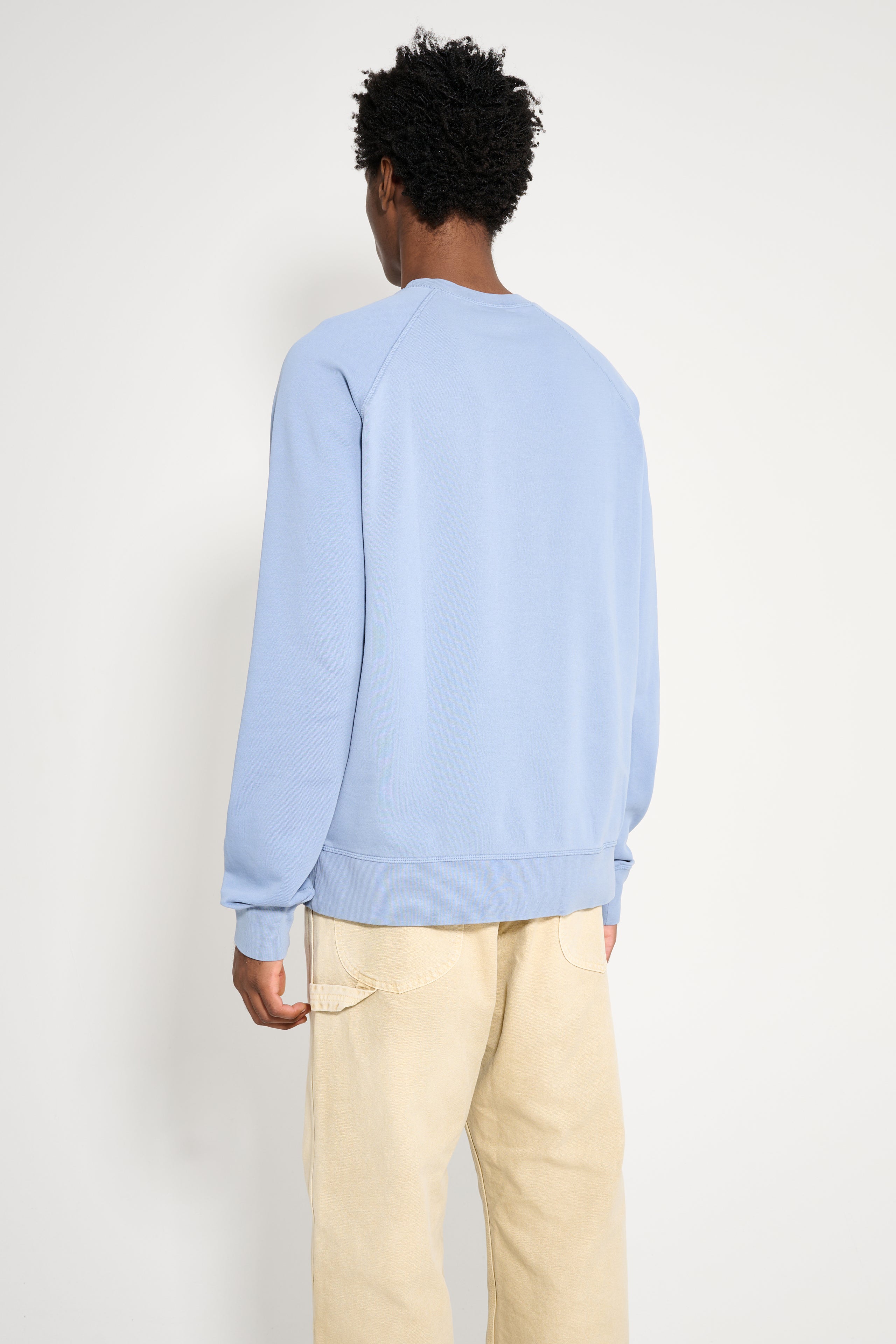 Très Bien / Sneeze Logo Crewneck Sweater Stone Blue
