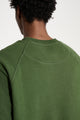 TRÈS BIEN everywear Semi Raglan GD Crewneck Dark Green