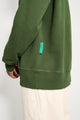 TRÈS BIEN everywear Semi Raglan GD Crewneck Dark Green