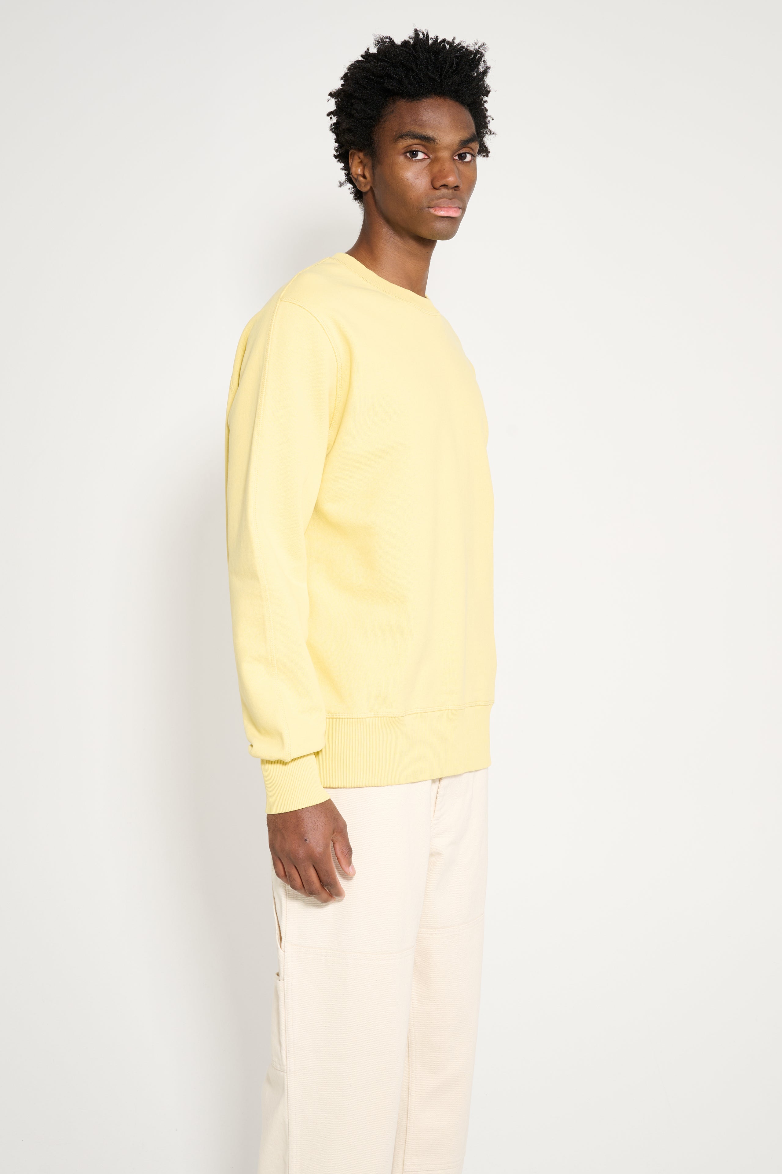 TRÈS BIEN everywear Semi Raglan GD Crewneck Dried Moss