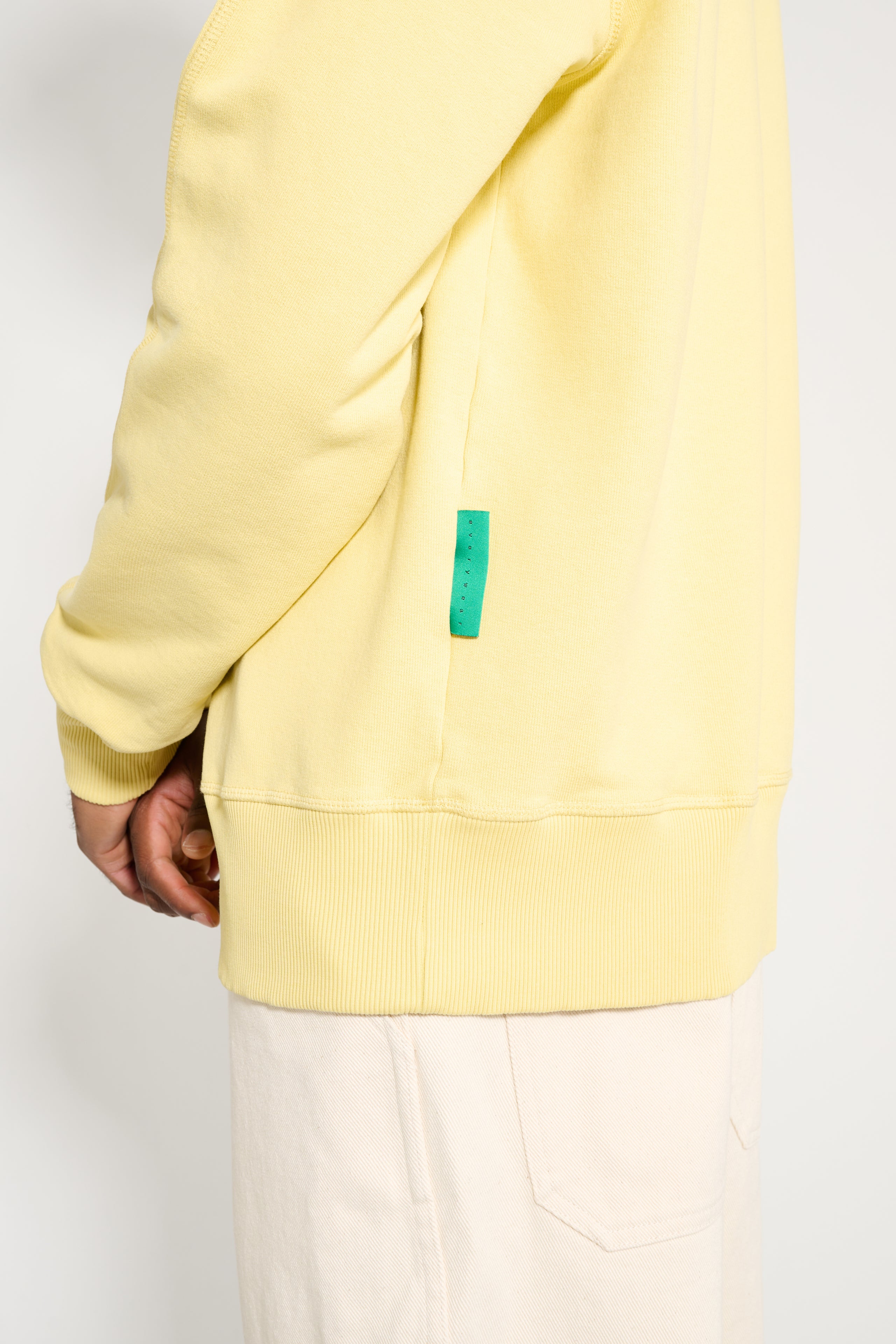 TRÈS BIEN everywear Semi Raglan GD Crewneck Dried Moss