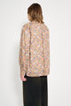 Très Bien Wave Poplin Flower Print Shirt Multi Color