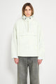 Très Bien Replayed Anorak Resin Coated Camouflage Green
