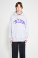 TRÈS BIEN x Champion Reverse Weave Arch Logo Hoodie Grey