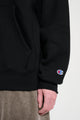 TRÈS BIEN x Champion Reverse Weave Arch Logo Hoodie Black