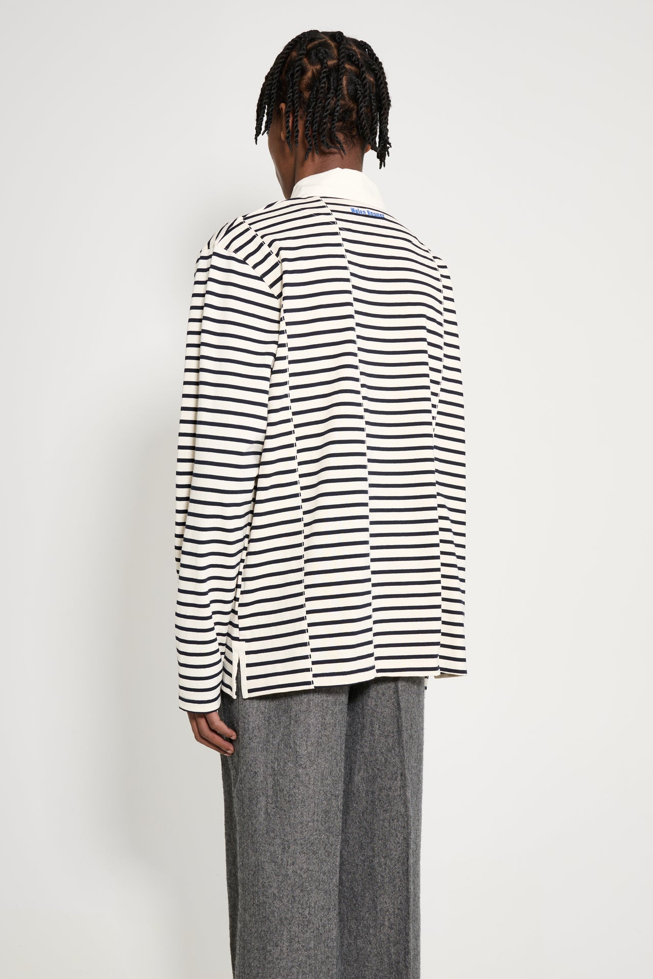 Wales Bonner City Polo Ivory / Navy