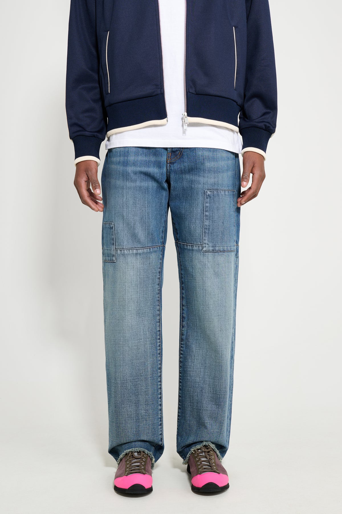 Wales Bonner Chance Denim Patched Blue Vintage Wash – Très Bien