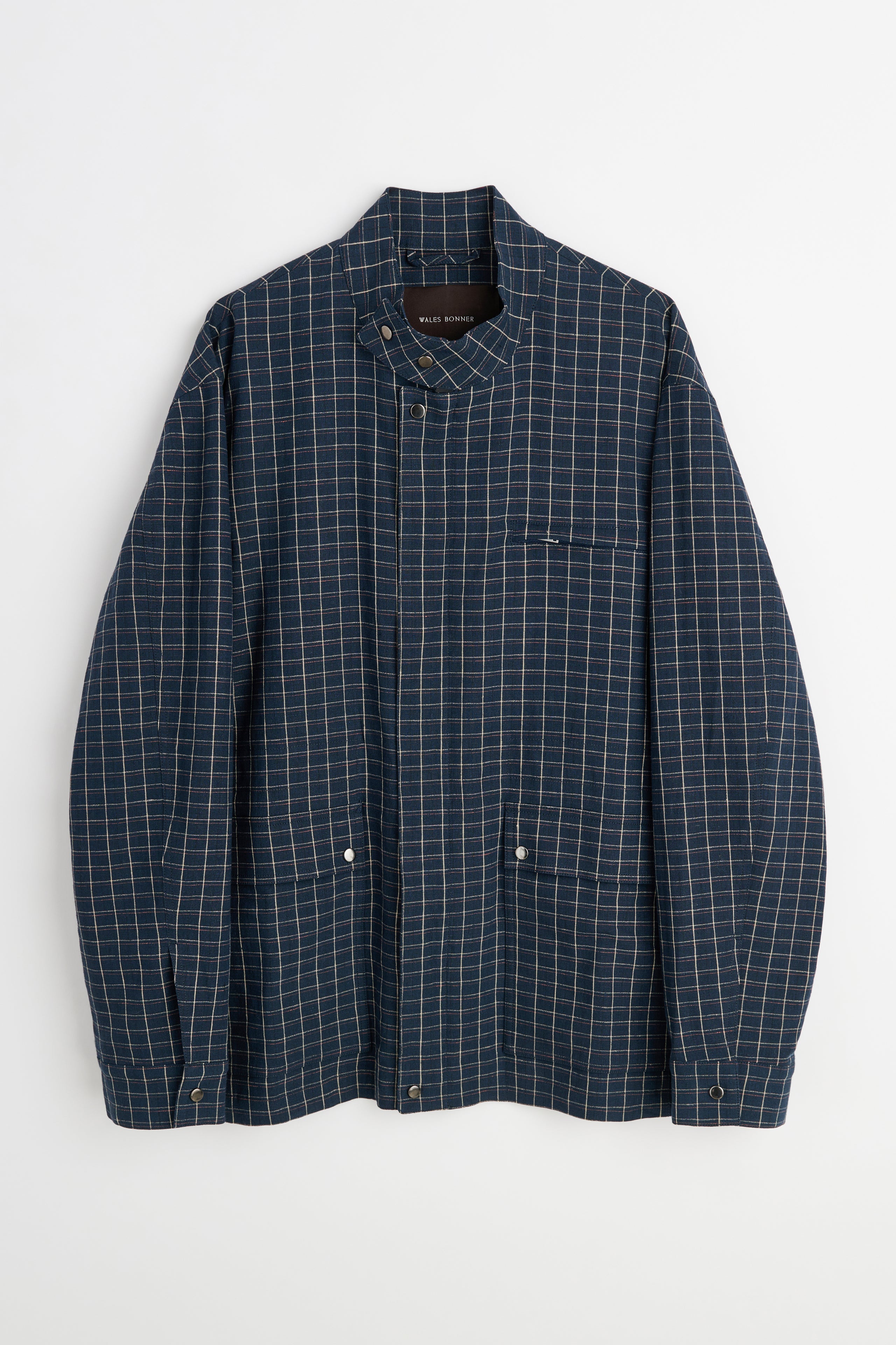 Wales Bonner Vision Field Jacket Navy / Ivory / Rust