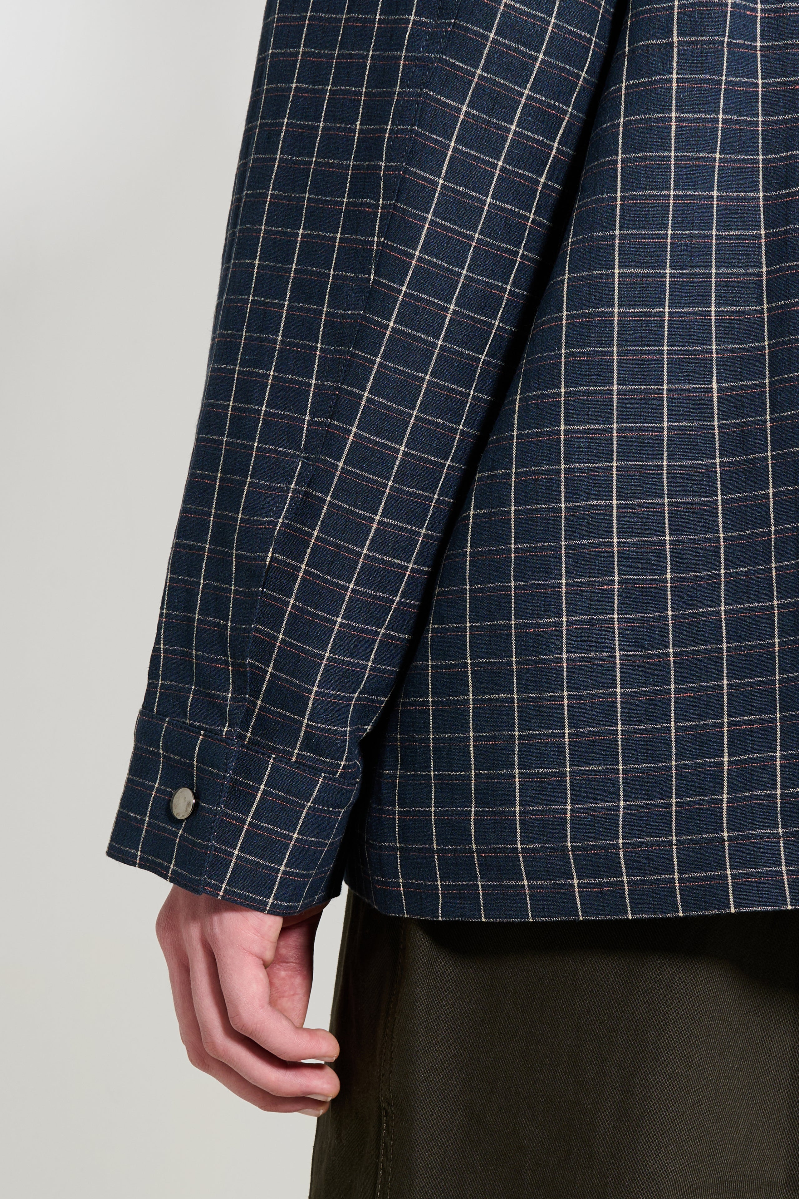 Wales Bonner Vision Field Jacket Navy / Ivory / Rust