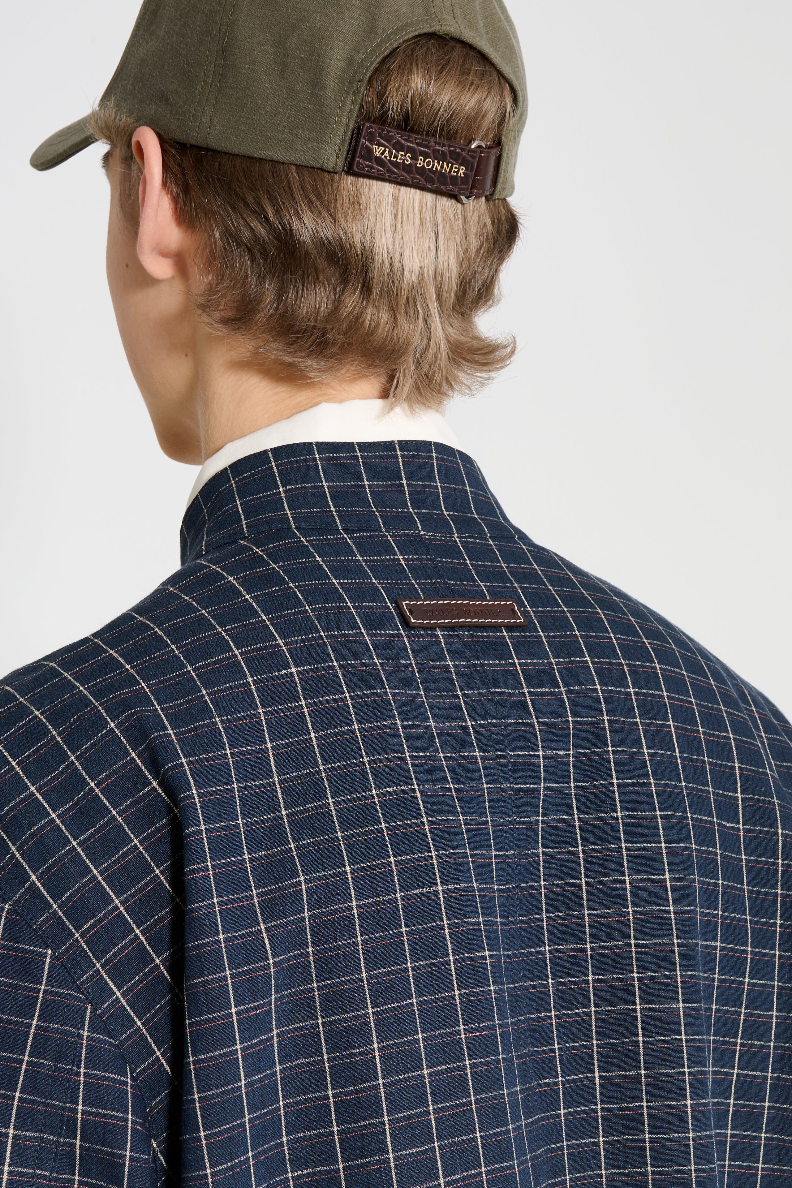 Wales Bonner Vision Field Jacket Navy / Ivory / Rust