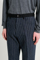 Wales Bonner London Trouser Navy / Ivory / Rust