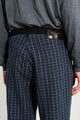 Wales Bonner London Trouser Navy / Ivory / Rust