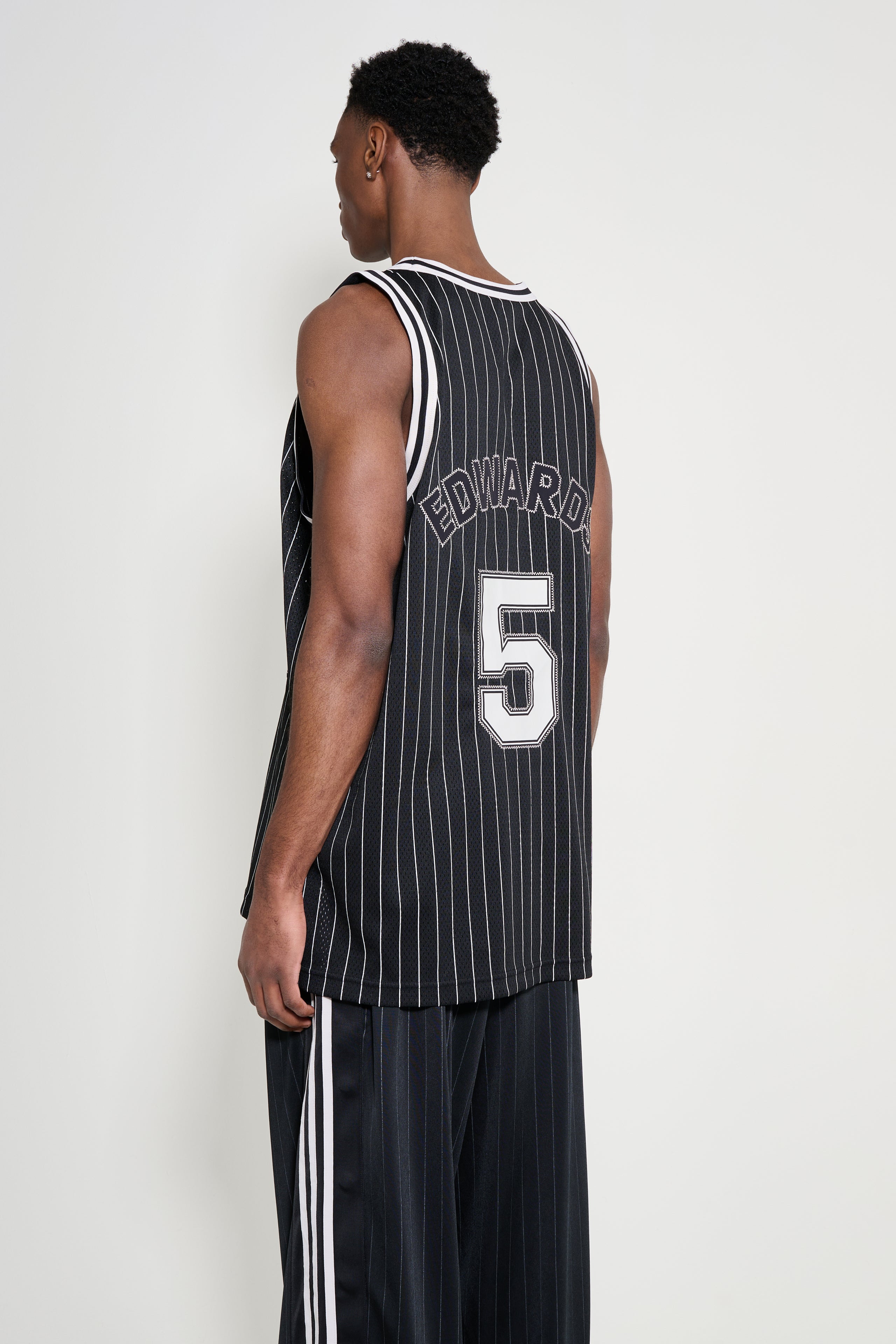 Y-3 Elite 5 Edwards Basketball Jersey Black