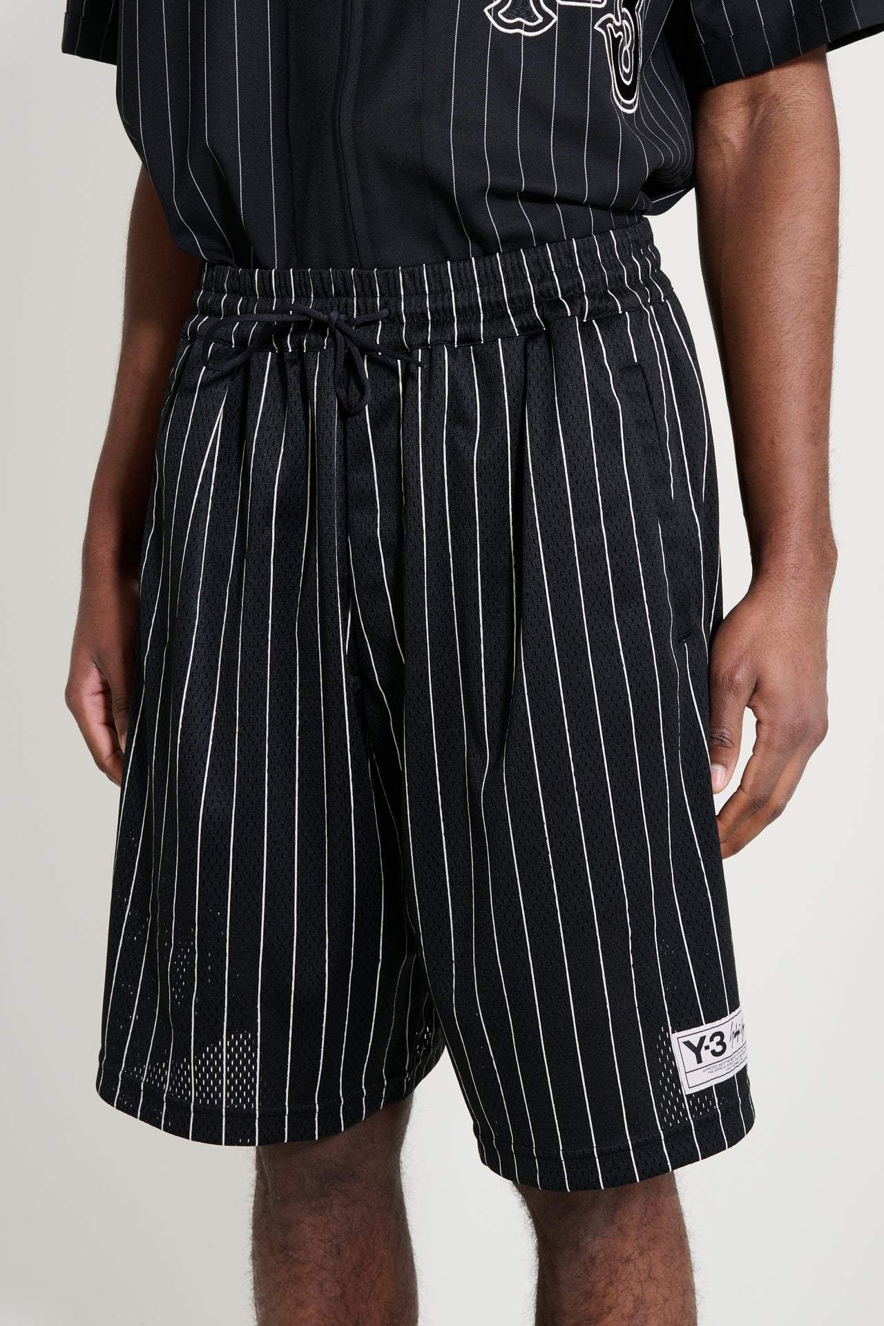 Y-3 Mesh PS Shorts Black