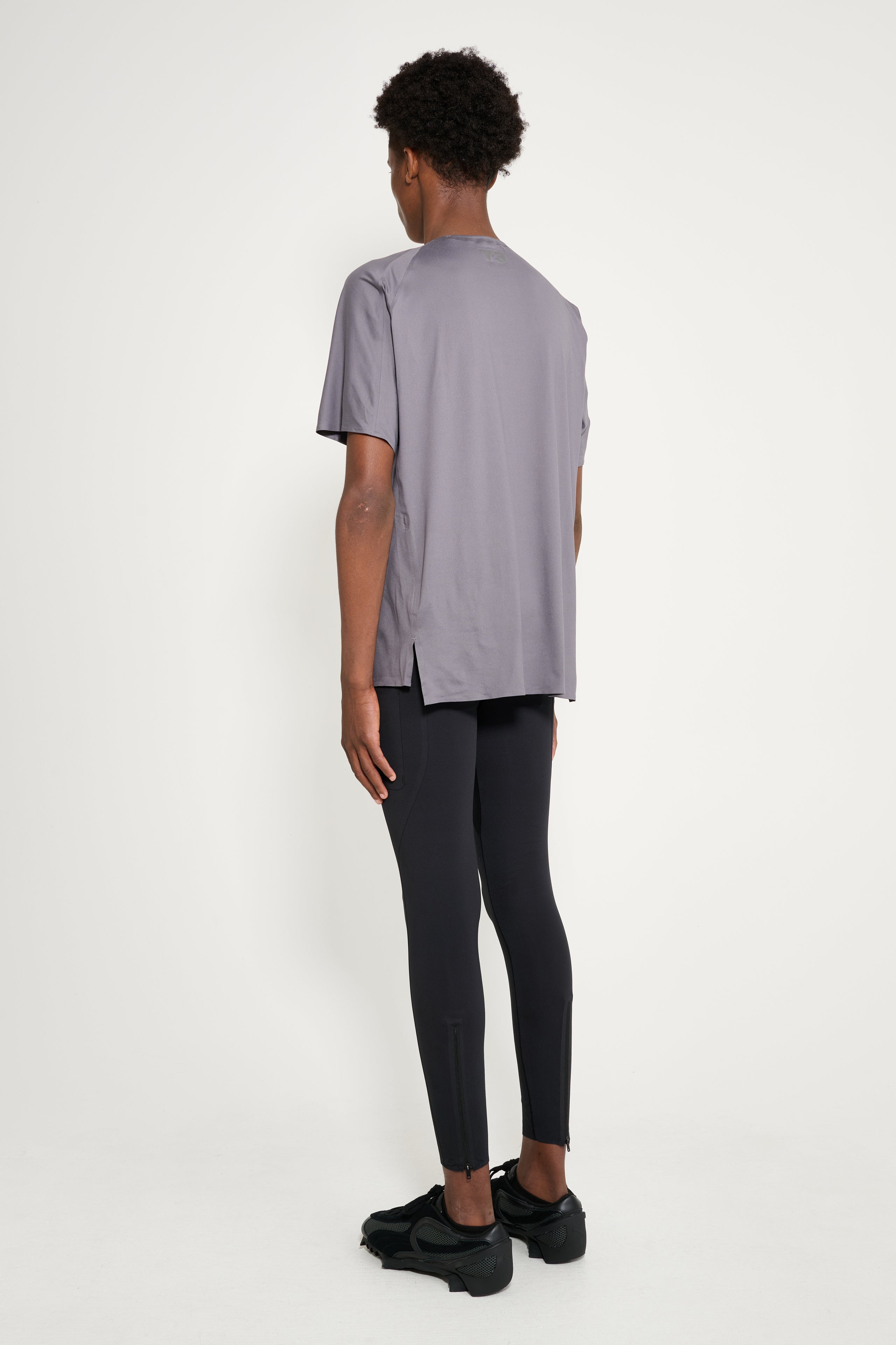 Y-3 Running Leggings Black