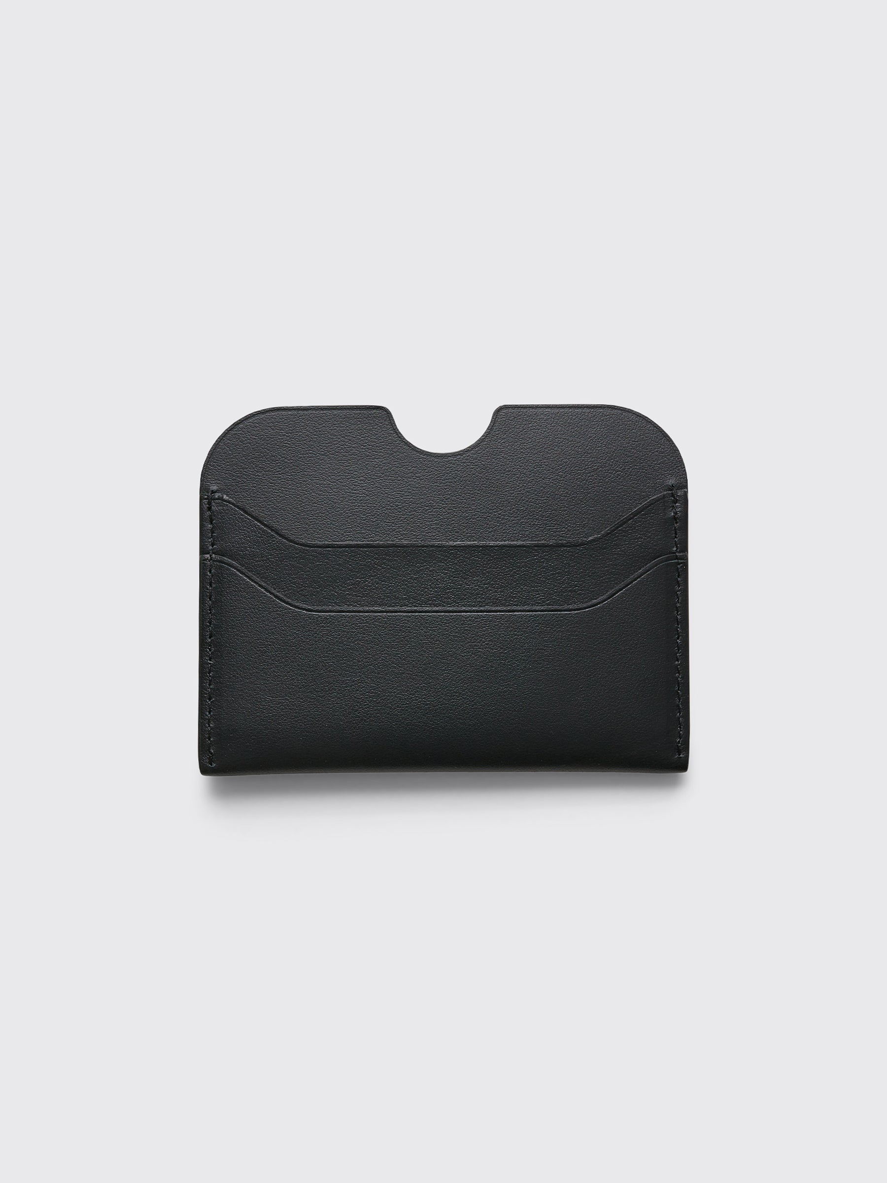 Acne Studios Leather Card Holder Black