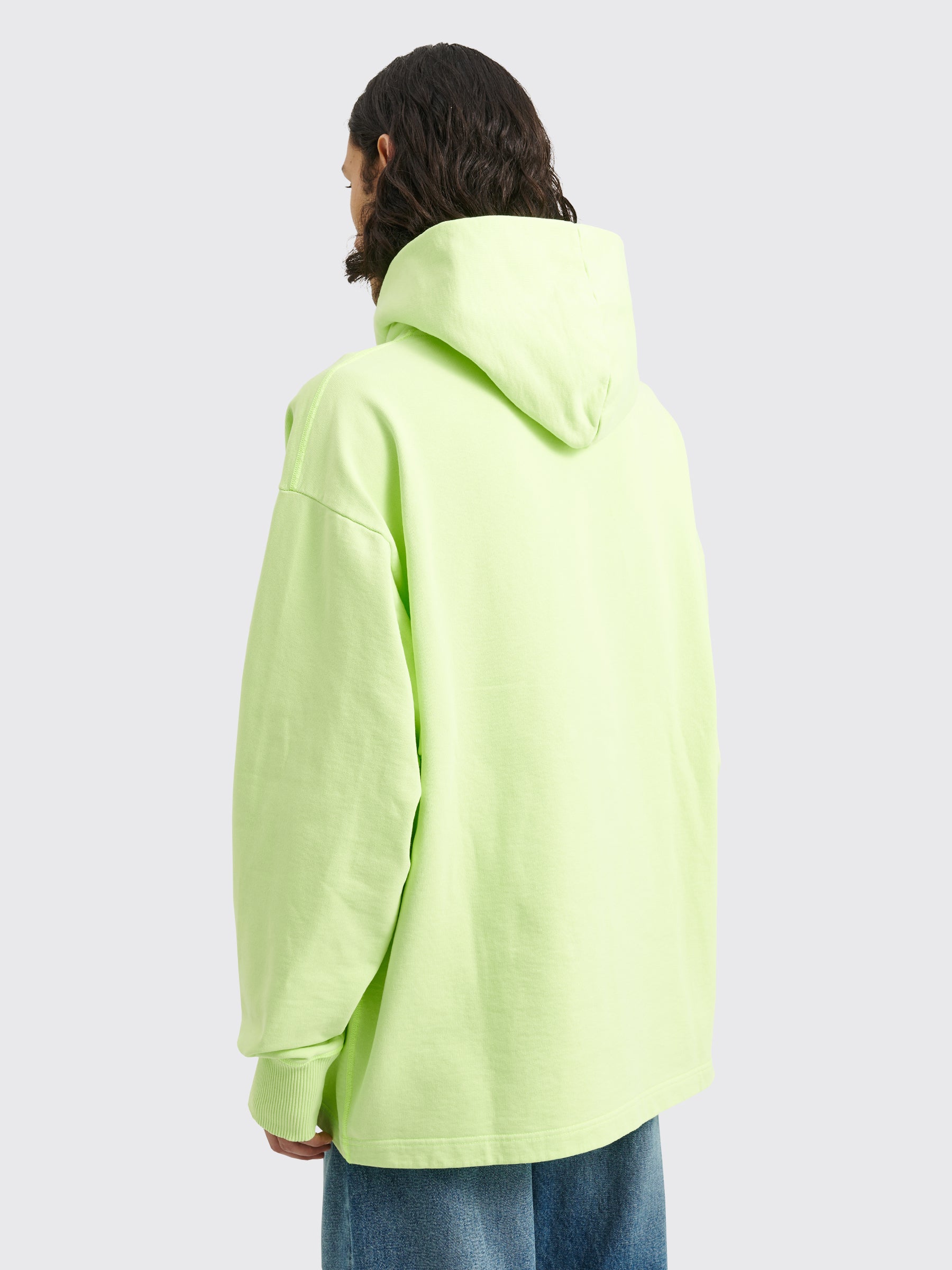 Acne Studios Hooded Sweatshirt Fluo Green