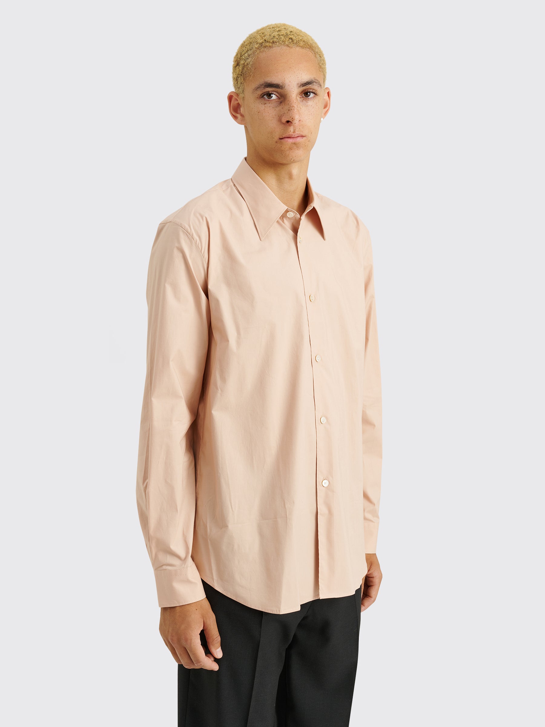 Acne Studios Button Up LS Shirt Blush Beige