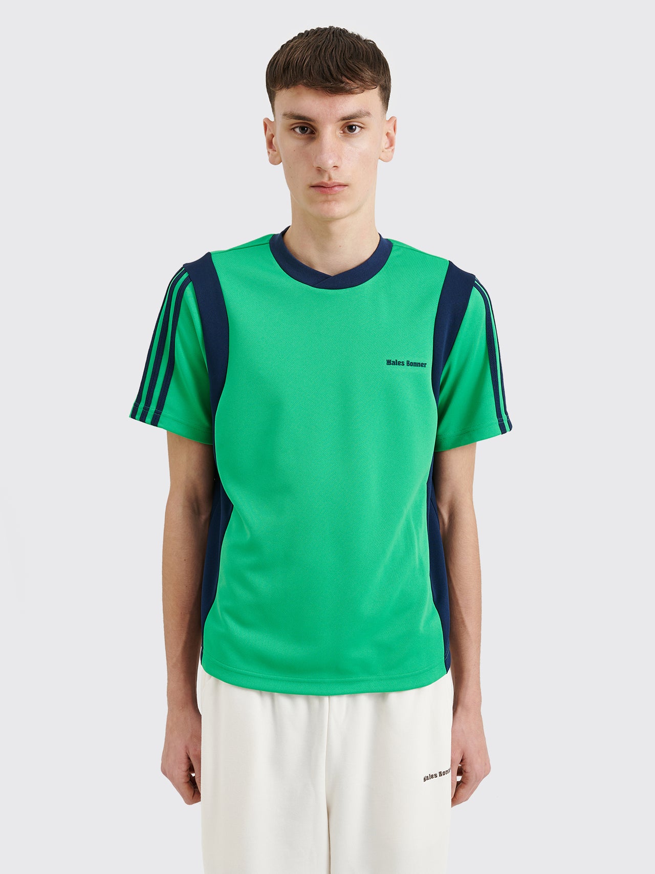 adidas Originals by Wales Bonner Football Shirt Vivid Green