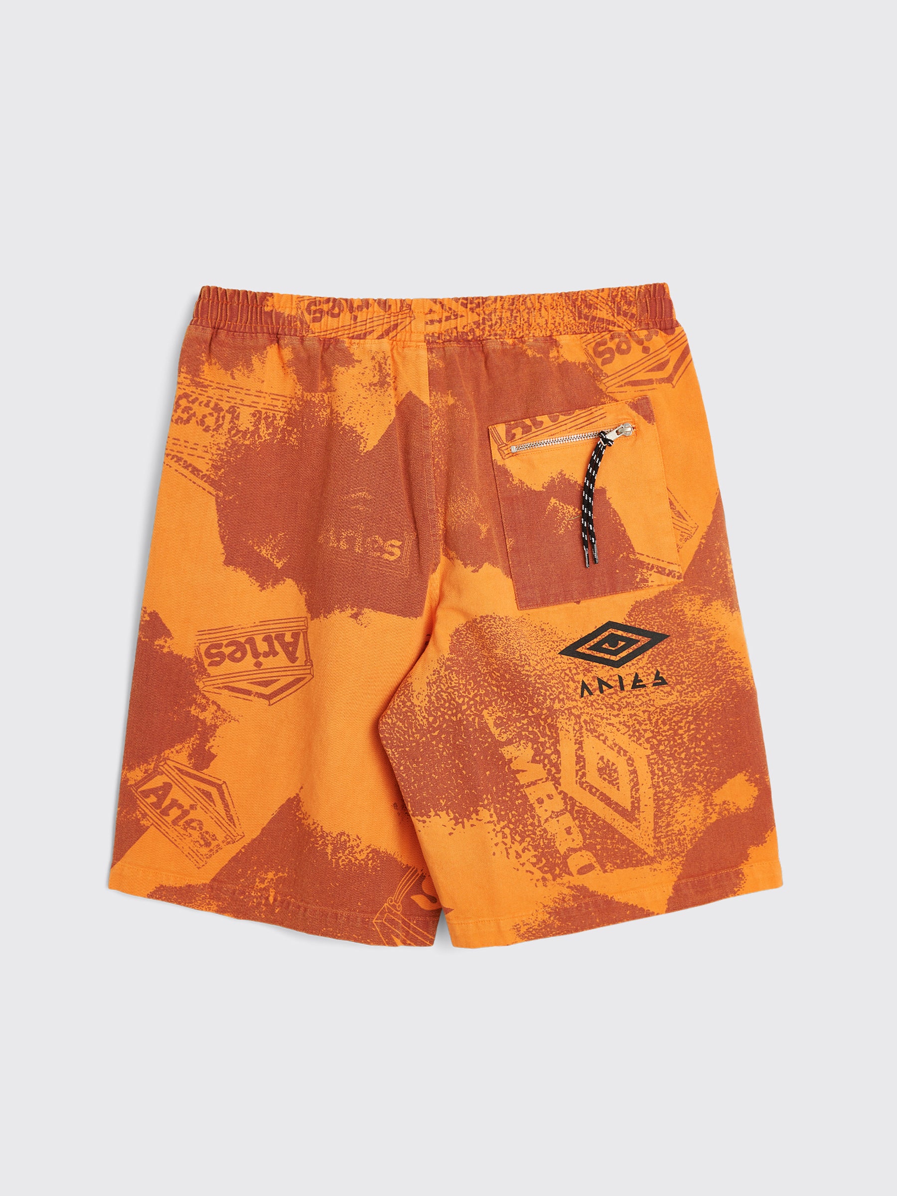 Aries x UMBRO Pro 64 Shorts Orange