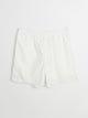 Auralee High Count Finx Ox Shorts White