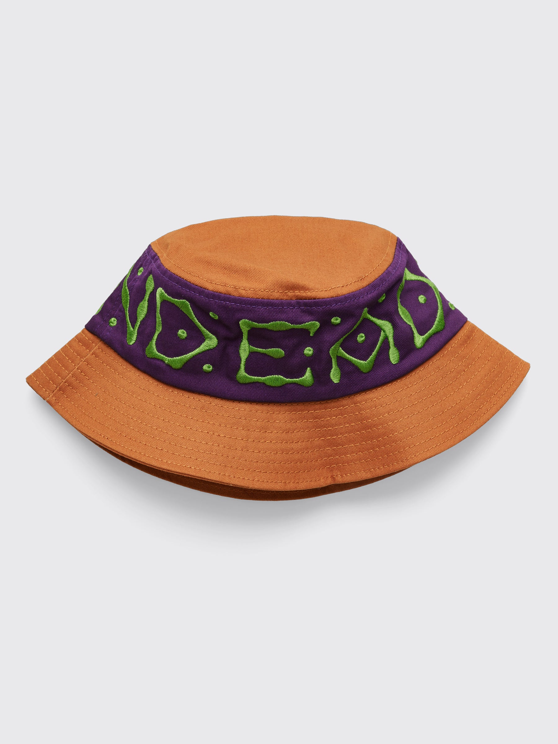 Brain Dead UFO Twill Bucket Hat Terracotta