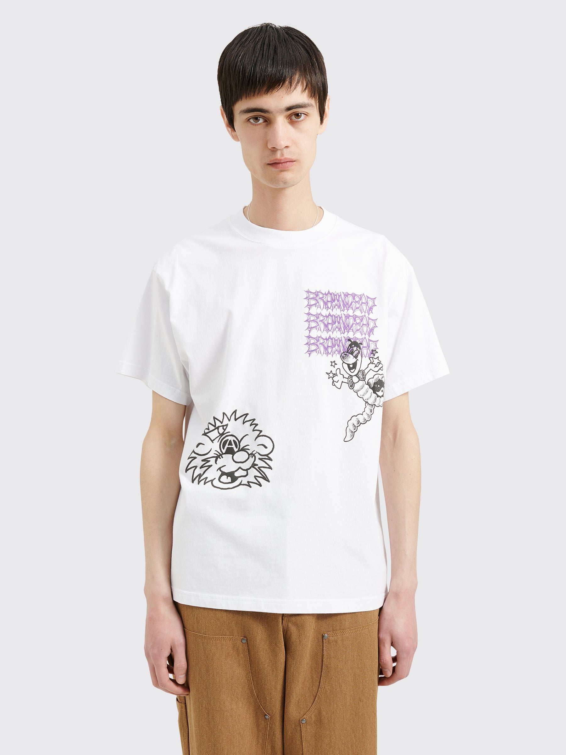 Brain Dead Jiblets T-shirt White