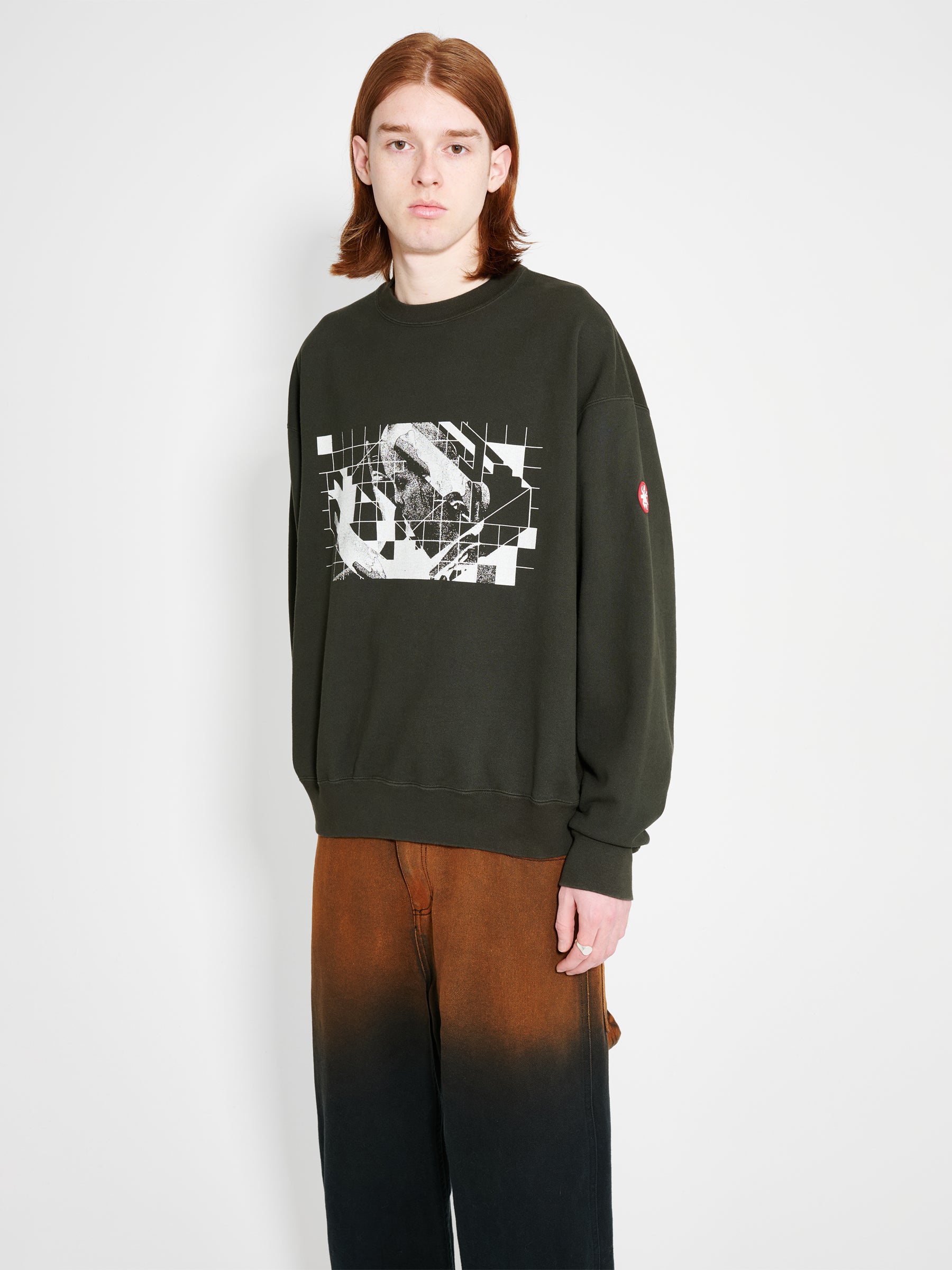 Cav Empt Washed Dimensions Crew Neck
