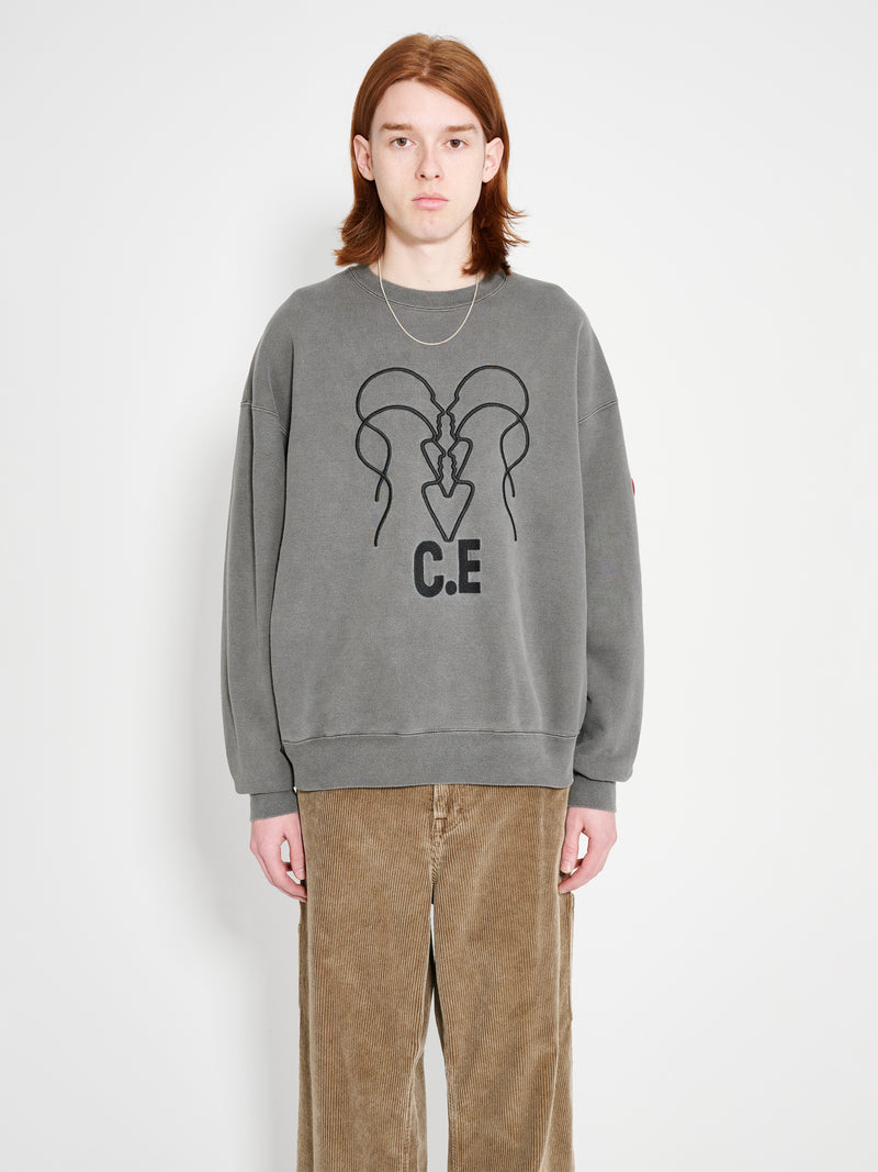 Cav Empt - overdye wb headsx4 c e crew neck