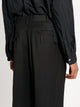 Comme des Garçons Homme Plus Rayon Linen Twill Pants Black
