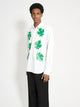 Comme des Garçons Homme Plus Broad Leaf Motif C Shirt White / Green